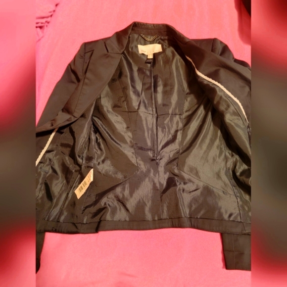 Mango, 2 PCS Satin Coat and Skirt European style)  Set Size; 6 - Picture 12 of 16